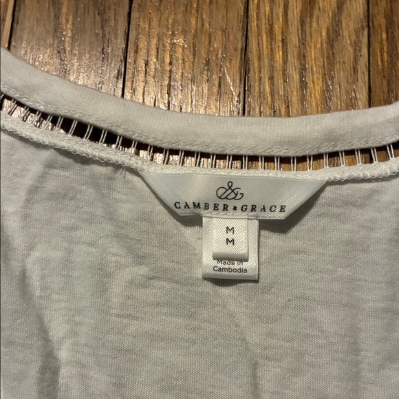 Elegant White V-Neck Short Sleeve Top - Picture 2 of 7